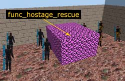 Определение области спасения заложников объектом func_hostage_rescue