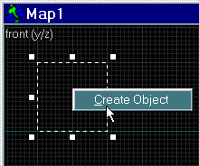 Нажимаем правой кнопкой мыши на объекте и выбираем "Create object"