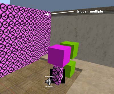 Trigger_multiple активирует env_render, который делает курицу видимой